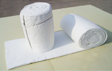 Nhiệt độ cao Nhôm Silicate Sợi gốm Chăn Sử dụng trong lò thủy tinh