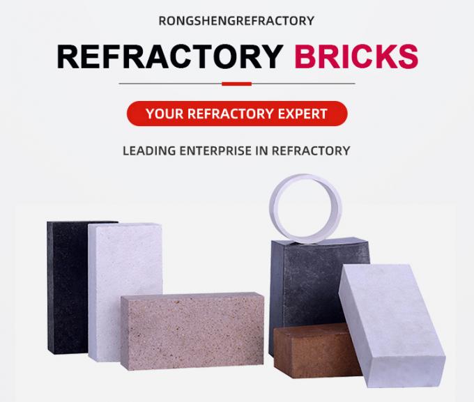 Rongsheng Refractory Silicon Carbide Độ cứng cao gập gập Sic Đồ gạch chống ăn mòn cho việc đúc thép 0
