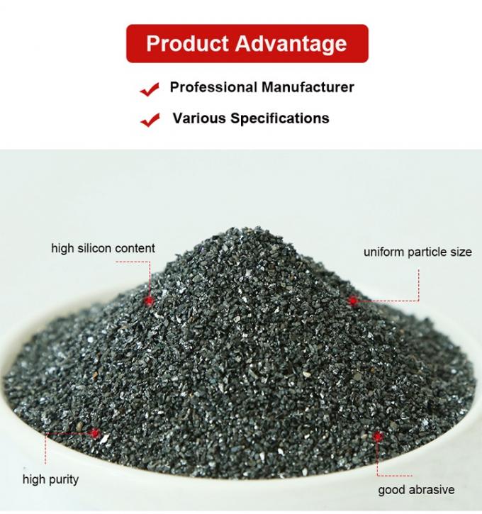Bột Sic lửa 99% độ tinh khiết Carborundum Grit Silicon Carbide Bột m&agrave;i 3