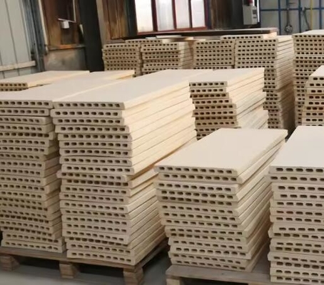 Đồ nội thất lò nướng gốm Cordierite Mullite Support Plate Refractory Kiln Shelf Cordierite Mullite Board Cho lò nướng đường hầm