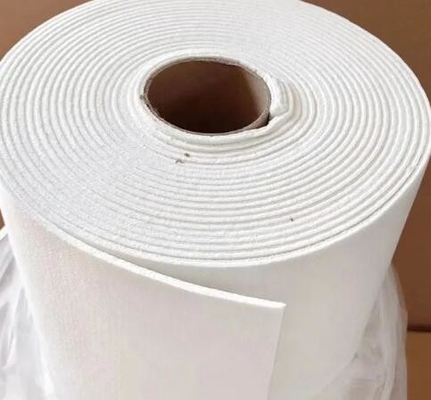 Nhà máy cung cấp 2mm 10mm vật liệu chống lửa vải sợi gốm gốm 1260c cách nhiệt giấy vải gốm