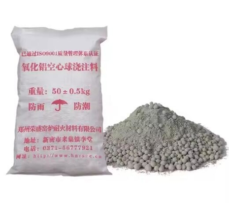 Cửa lò nhiệt độ cao Alumina cách điện đúc nhẹ Alumina bong bóng phản xạ đúc