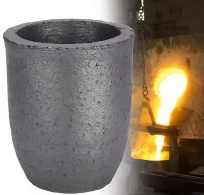 Nồi nóng chảy cảm ứng Sic Saggar Silicon Carbide Graphite Crucible để nóng chảy đồng nhôm vàng