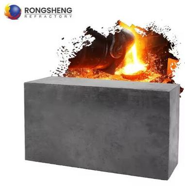Gạch cacbon độ tinh khiết cao Chống ăn mòn Gạch cacbon nhôm magiê Gạch chịu lửa Cacbon cho Vò thép