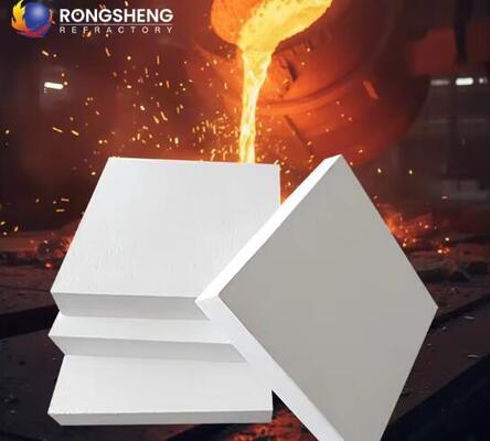 Lớp lót lò bếp nhôm silicate chống nhiệt 20mm 50mm 1260 1430 độ Inorganic Ceramic Fiber Insulating Boards