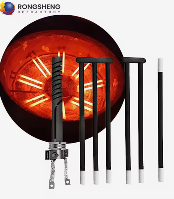 RONGSHENG tùy chỉnh 1500C 100W-5000W Silicon Carbide nhiệt phần tử Sic thợ sưởi cho lò điện và lò