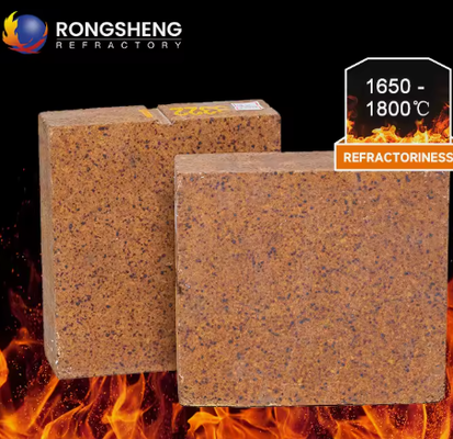 Gạch Magie Sắt Spinel Chịu Lửa Rongsheng Độ Chịu Lửa Cao 1800℃ Gạch Spinel Magnesia Nhôm Dùng Cho Lò Xi Măng