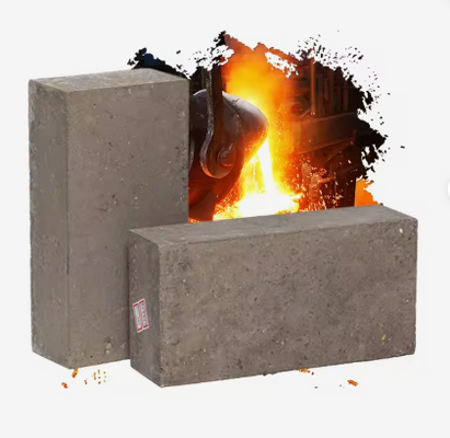 Đồ gạch Dolomite chất lượng cao 75% MgO Magnesia Ca-lc-i-môn nóng chảy Đồ gạch chống lửa cho thép