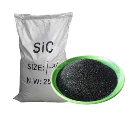 Bột Sic lửa 99% độ tinh khiết Carborundum Grit Silicon Carbide Bột mài