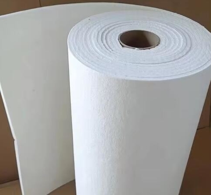 Bảo vệ nhiệt 1260c 1400c Dải niêm phong lửa giấy sợi gốm 3mm