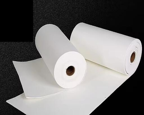 0.3-15mm Độ dày giấy sợi silicate nhôm 1260 giấy sợi gốm cách nhiệt