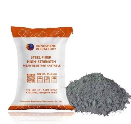 Giá tốt Sợi thép cường độ cao được củng cố lửa để đúc cho lò