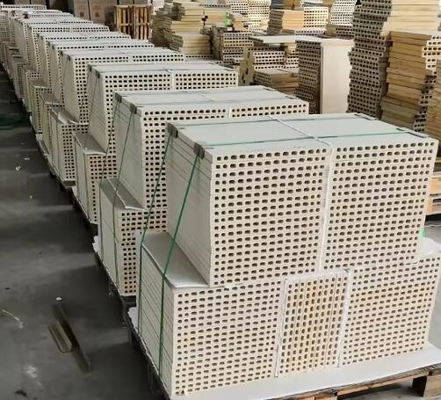 Đồ nội thất lò nướng gốm Cordierite Mullite Support Plate Refractory Kiln Shelf Cordierite Mullite Board Cho lò nướng đường hầm