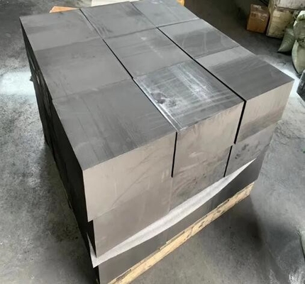 High Purity Extruded Graphite Block Edm Square Round Graphite Heating Blocks For Casting Các khối sưởi ấm bằng graphite để đúc