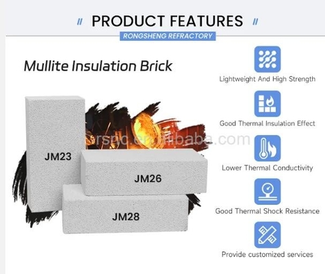 Giá cạnh tranh Rotary Kiln K23 K26 Fire Brick Lightweight Insulation Brick Furnace Lining