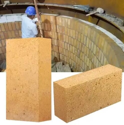 Đồ gạch lửa cao nhôm cao SK32 SK34 Đồ gạch đất sét Al2o3 Đồ gạch lửa cho nồi hơi / lò thủy tinh