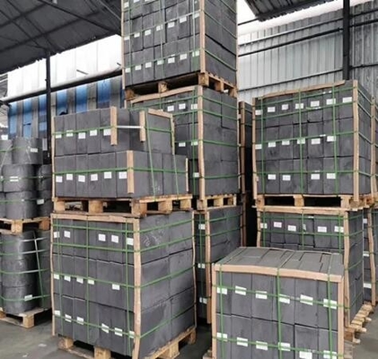 Công nghiệp đúc kim loại Carbon cao tinh khiết Graphite Block Custom Graphite Electrode Anode Block Với giá nhà máy