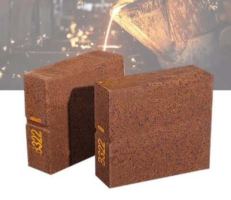Đồ gạch lửa Magnesia-Hercynite Đồ gạch lửa cao Magnesium Ferro Spinel cho ngành thép