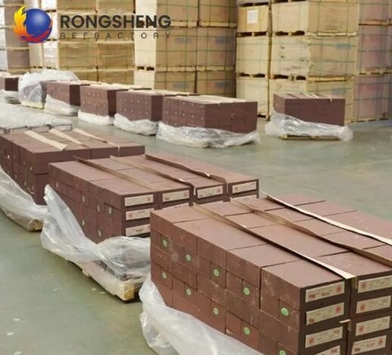 Chất nung Magnesia Chrom Brick High Temperature Fire Chrom-Magnesite Sintered Chrom-Magnesite cho lò lọc