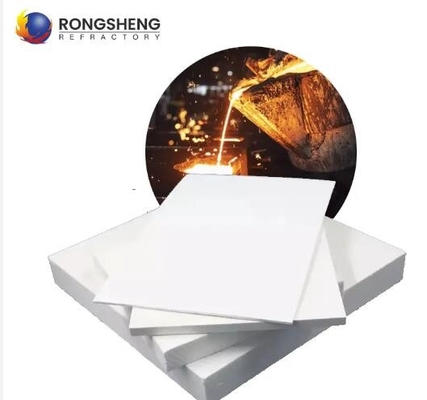 1260 Bảng sợi gốm lửa chống cháy Bảo hiểm nhiệt Bảng silicat nhôm cho lò công nghiệp