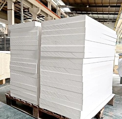 1260 Bảng sợi gốm lửa chống cháy Bảo hiểm nhiệt Bảng silicat nhôm cho lò công nghiệp