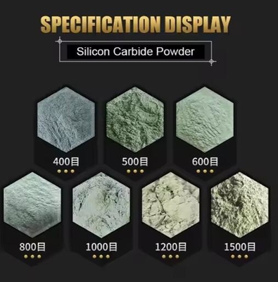 Độ tinh khiết cao 99% bột Sic 16#~2000# Carbonit Silicon Xanh lửa cho chất mài mòn và thổi cát