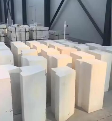 Kháng mòn nhiệt độ cao 95% Al2O3 Đồ gạch Corundum trắng lửa cho lò cung điện
