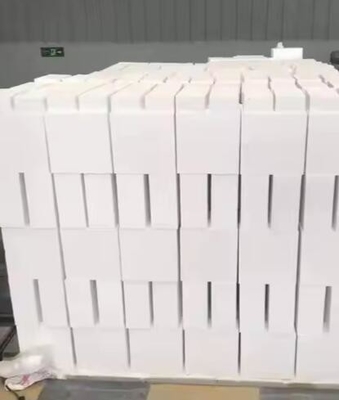 Alumina Bubble Refractory Brick 1800C Alumina Hollow Ball Insulating Brick Cho lò gốm