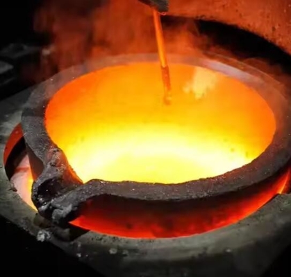 Nồi nóng chảy cảm ứng Sic Saggar Silicon Carbide Graphite Crucible để nóng chảy đồng nhôm vàng