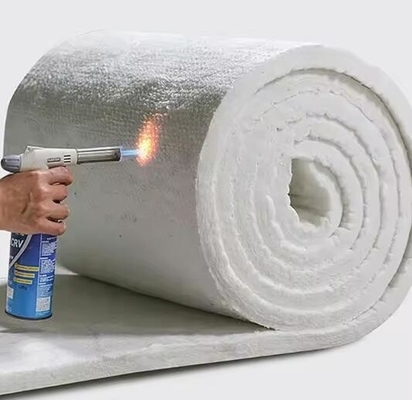 6-50mm Kaowool sợi chăn chống nhiệt cách nhiệt 1430 Ceramic sợi chăn cho lớp lót lò