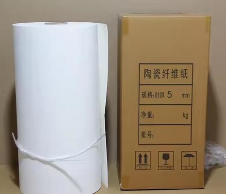1mm 2mm 5mm dày nhôm silicate giấy sợi gốm 1260C nhiệt độ cao vật liệu cách nhiệt lửa