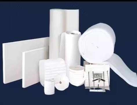 1430C Vải gốm chăn / tấm / khối / ống vật liệu phản xạ 1260C cách nhiệt