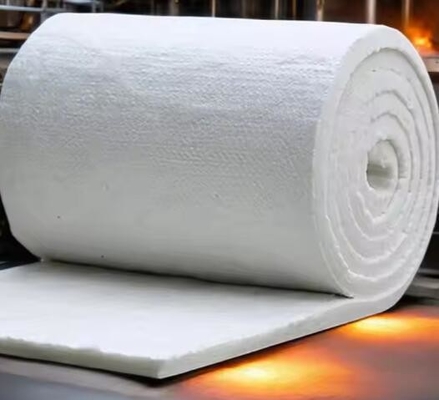 1430C Vải gốm chăn / tấm / khối / ống vật liệu phản xạ 1260C cách nhiệt