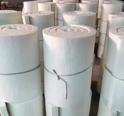Bảo hiểm nhiệt độ cao Vải sợi gốm Aluminium silicate sản phẩm sợi gốm tùy chỉnh