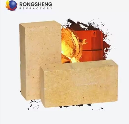 Lớp lót lò chống rách gạch nhôm cao 48%-80% Al2o3 chống cháy gạch nhôm chống da