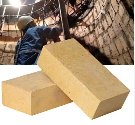 Lớp lót lò chống rách gạch nhôm cao 48%-80% Al2o3 chống cháy gạch nhôm chống da