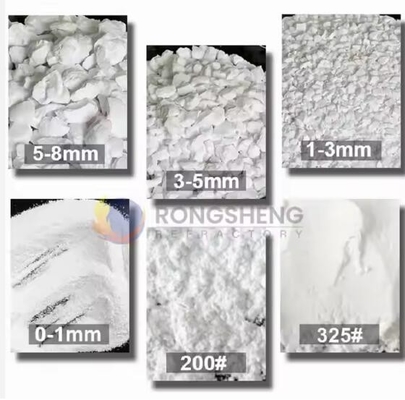 Các nguyên liệu thô lửa Corundum trắng Alumina bảng cho các ứng dụng lò lửa