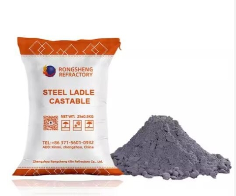 Kháng xói cao thép chảo đúc cao nhôm đúc Refractory lớp lót cho lò điện cung