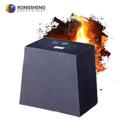Gạch cacbon độ tinh khiết cao Chống ăn mòn Gạch cacbon nhôm magiê Gạch chịu lửa Cacbon cho Vò thép