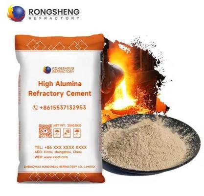 Xi măng aluminat canxi chịu lửa Ca50 Ca60 Ca70 C80 Xi măng chịu lửa cao alumina cho bê tông chịu lửa