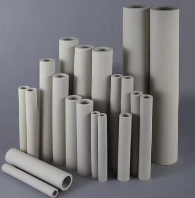 Khẩu ống gốm cao nhiệt độ cao Mullite Zirconia Tube SiC S3N4 Silicon Nitride Linered Pipes cho lò cao