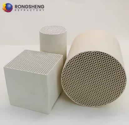 Cao chất lượng Cordierite Mullite Ceramic Honeycomb Filter Plate 25,40,50,60 Cell Honeycomb Ceramic Regenerator cho Rto Rco