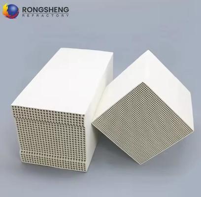 Cao chất lượng Cordierite Mullite Ceramic Honeycomb Filter Plate 25,40,50,60 Cell Honeycomb Ceramic Regenerator cho Rto Rco