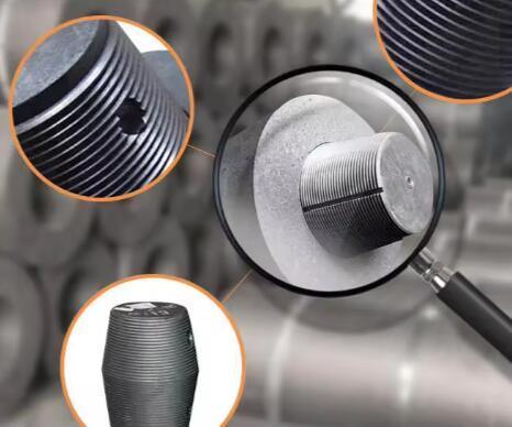 Điện cực graphite chất lượng cao Dia 100-750mm L1800-2700mm UHP HP RP Carbon Graphite cho Lò Eaf Lf