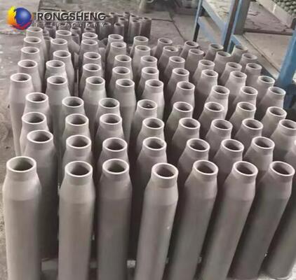 Rongsheng SiSiC RBSiC SiC Nitride Bonded Silicon Carbide Nozzle Burner Refractory cho lò công nghiệp