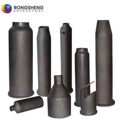 SIC lửa lửa Ceramic Desulfurization Nozzle Silicon Carbide Ceramic Spiral Tubes Si3N4 Silicon Nitride phun khí Nozzle