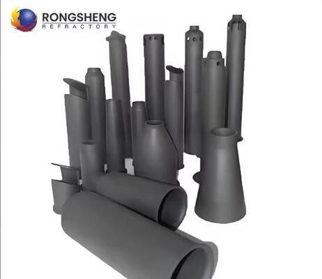SIC lửa lửa Ceramic Desulfurization Nozzle Silicon Carbide Ceramic Spiral Tubes Si3N4 Silicon Nitride phun khí Nozzle