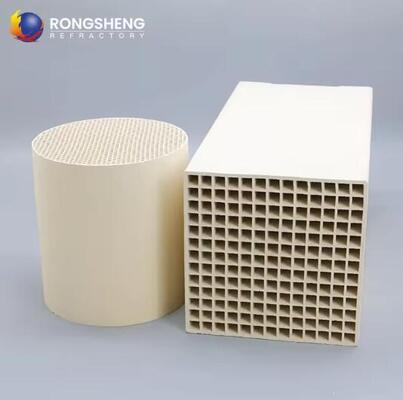Rongsheng Alumina Cordierite Mullite Corundum Honeycomb Ceramic Regenerator Hiệu Suất Cao Cho Lò Nung Tái Sinh Nhiệt
