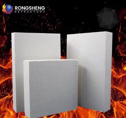 Trung Quốc Polykrystalline Mullite Fiber Boards 1600C 1800C Mullite Ceramic Fiber Board Cửa lửa lò lót tấm cách nhiệt