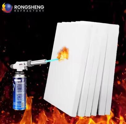 Trung Quốc Polykrystalline Mullite Fiber Boards 1600C 1800C Mullite Ceramic Fiber Board Cửa lửa lò lót tấm cách nhiệt